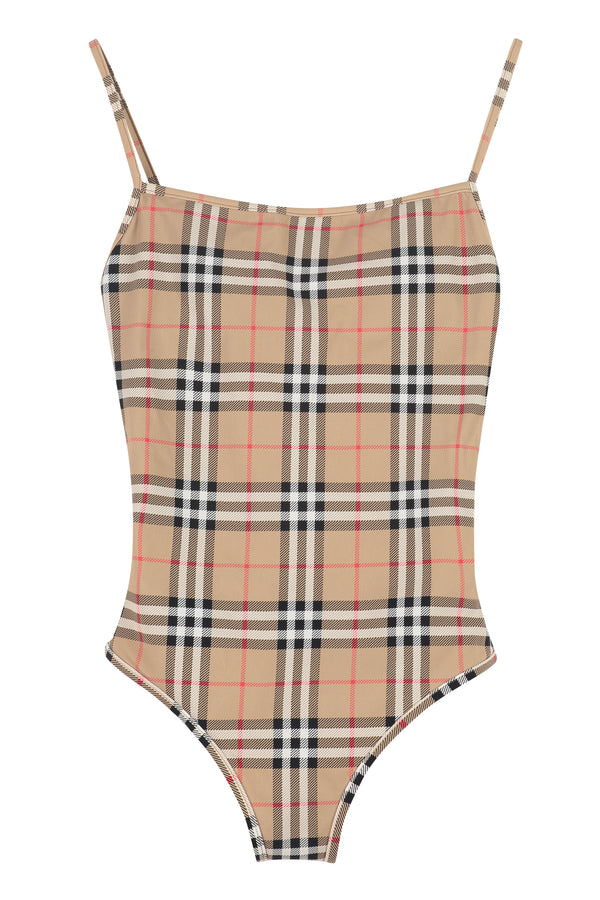 Costume intero motivo Vintage check-0